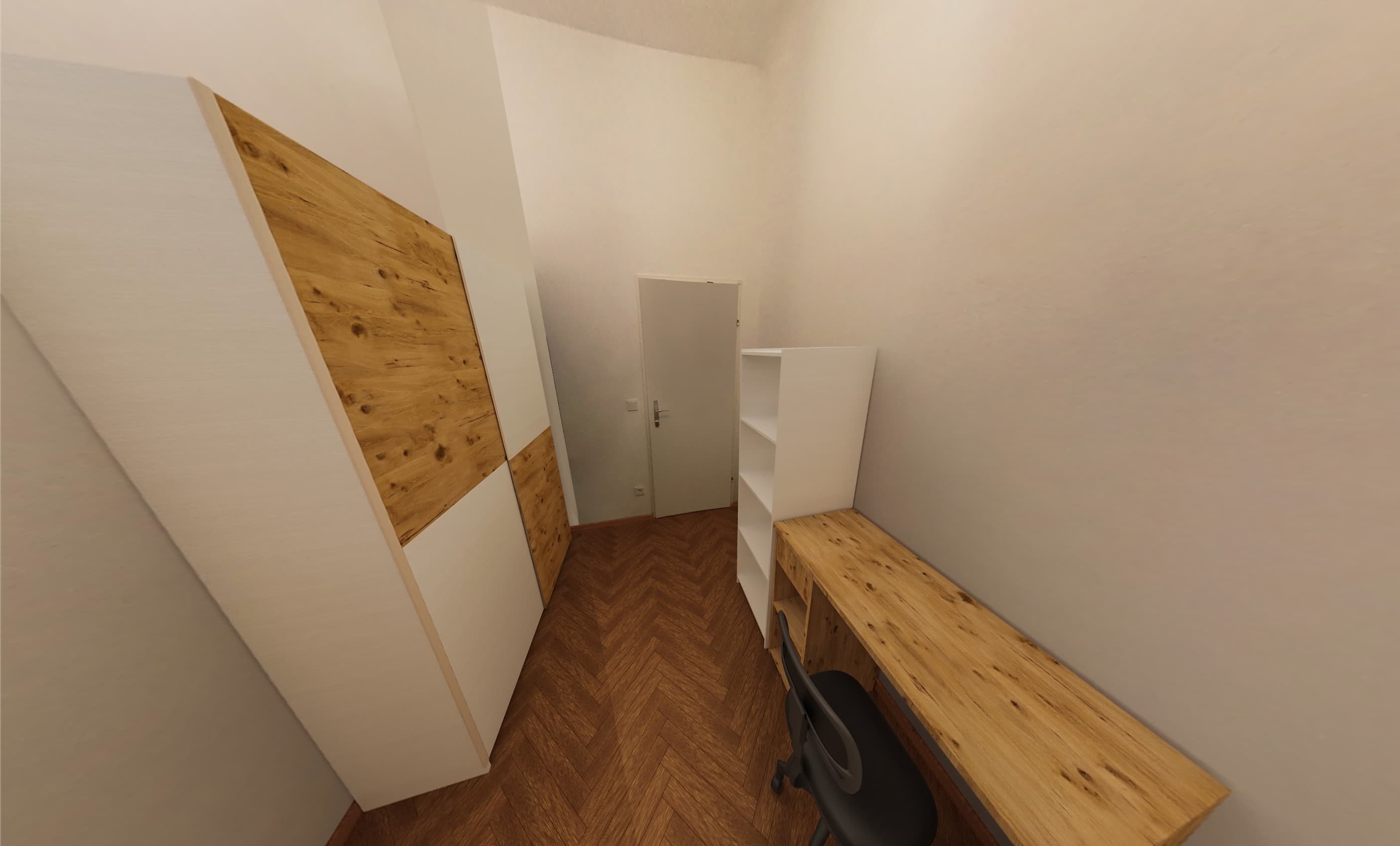 room in apartment